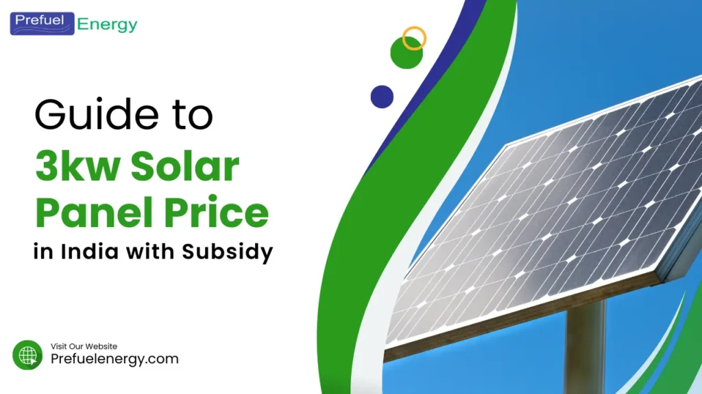 3kw Solar Panel Price with Subsidy