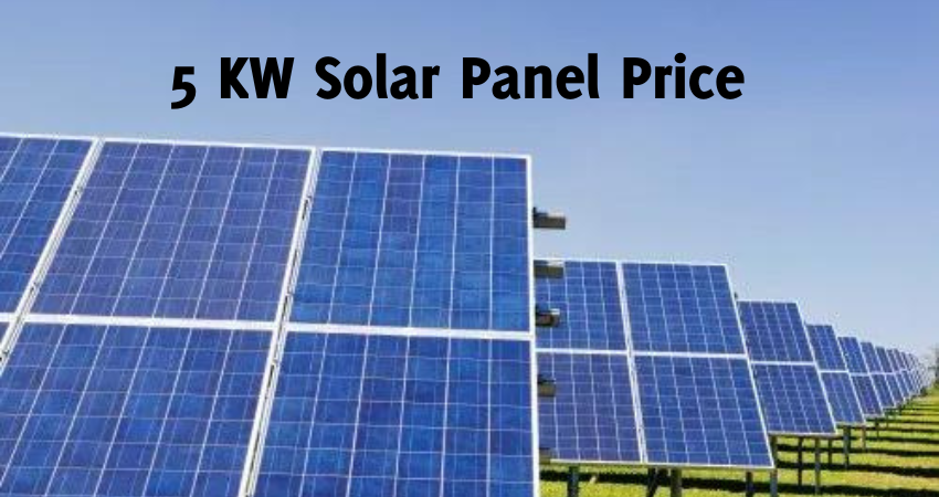 5 KW Solar Panel