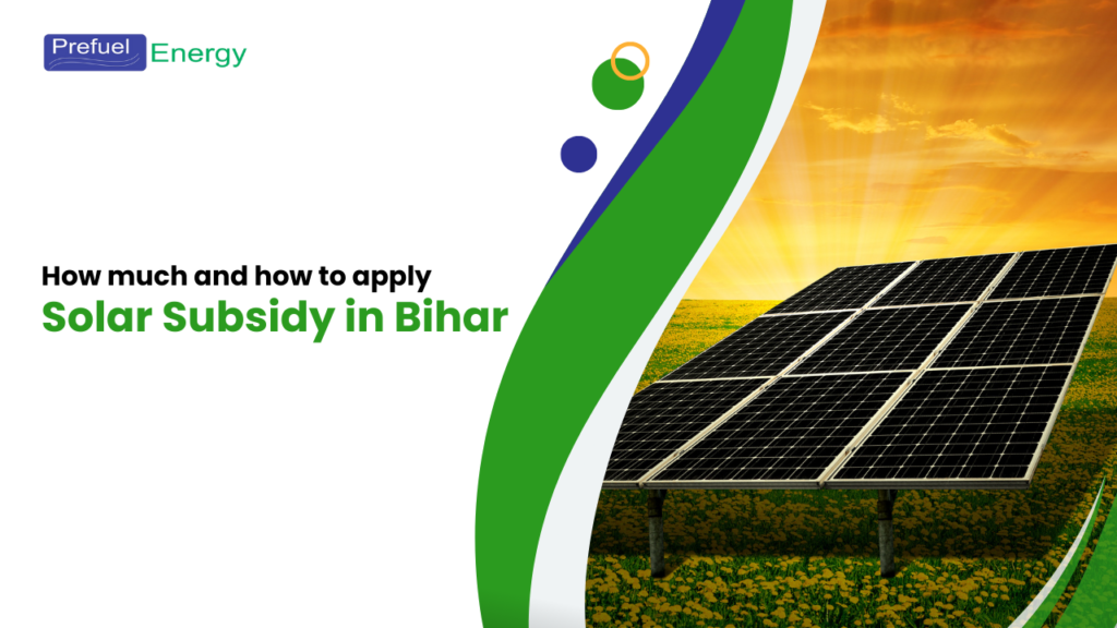 solar subsidy in Bihar